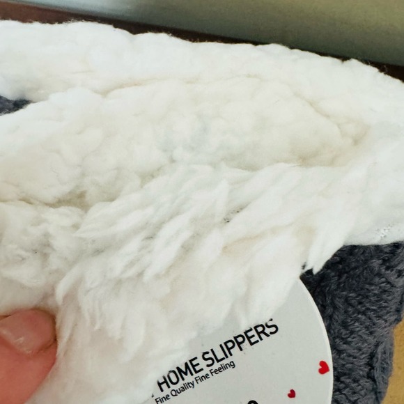 SDBING Women Winter Soft Warm Cozy Fuzzy Fleece Lined Gripper Slipper Socks NEW - Picture 13 of 13